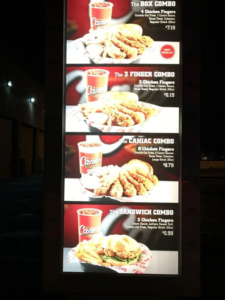 Raising-canes-menu-Dine-in