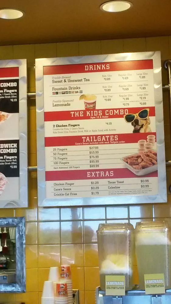 raising-canes-calorie-menu